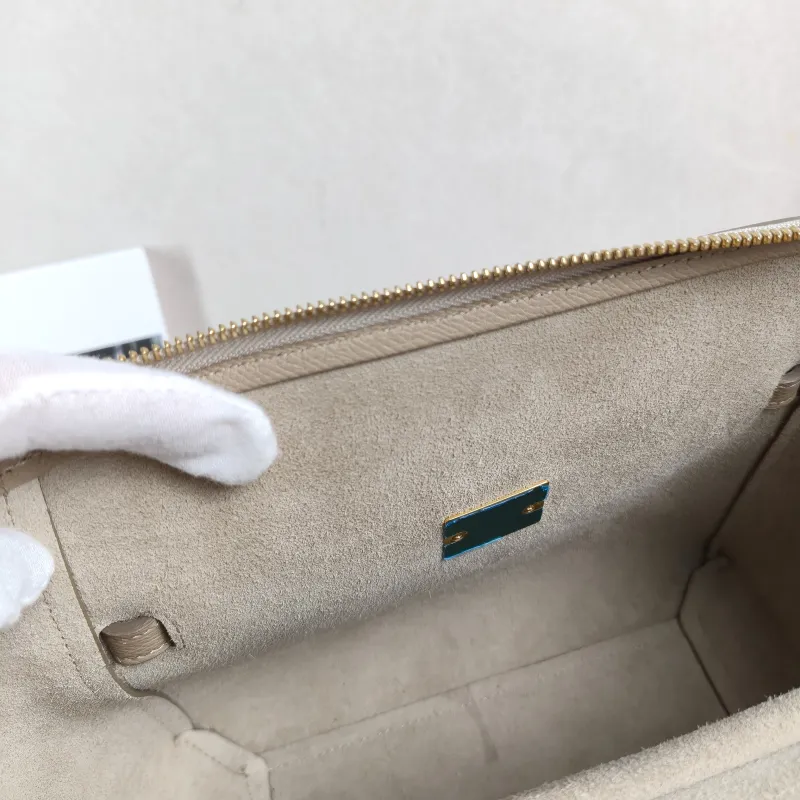 CELINE Shoulder Bag Belt Micro Calfskin Medium 24 × 13 × 20 cm — detail view 12 of 14