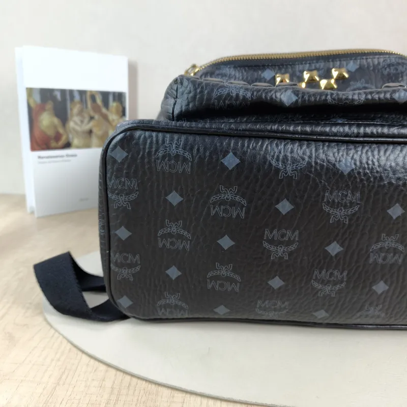 MCM Backpack Backpack Black One Size33 × 15 × 41 cm — detail view 8 of 10