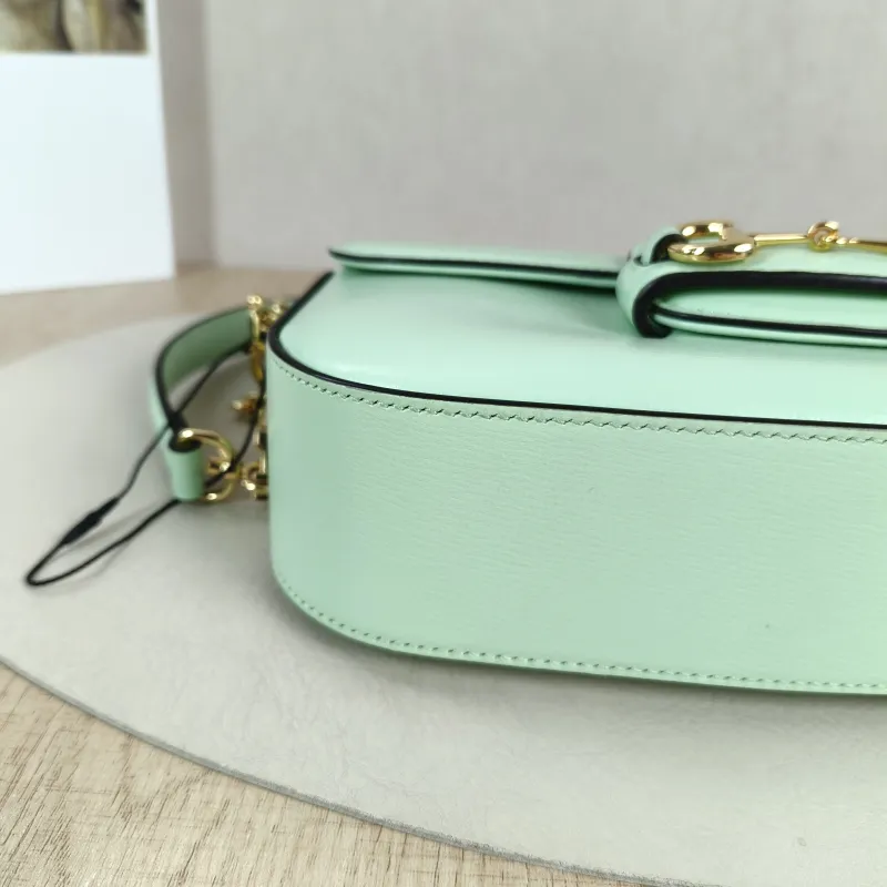 GUCCI Crossbody Bag Horsebit 1955 Horsebit Small Calfskin Small 24 × 5.5 × 13 cm — detail view 12 of 13