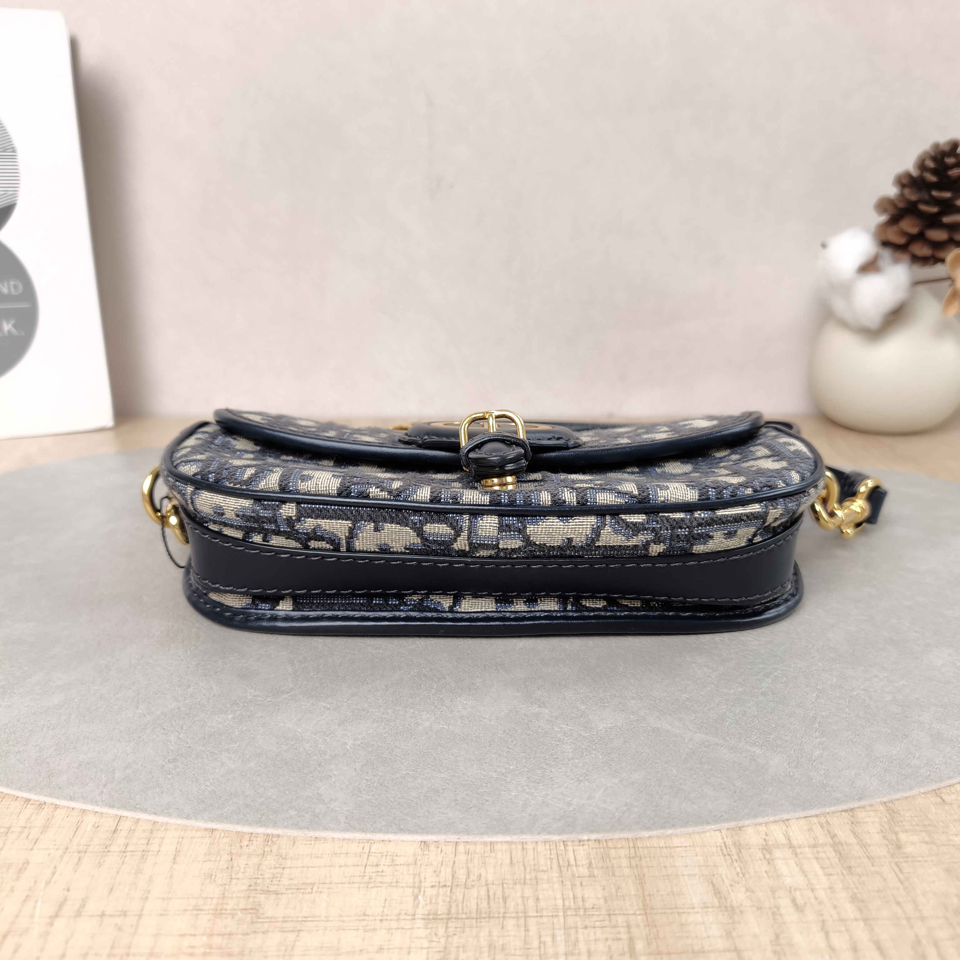 DIOR Crossbody Bag Bobby East-West Monogram Canvas21 × 5.1 × 12 cm — cover view 3 of 5