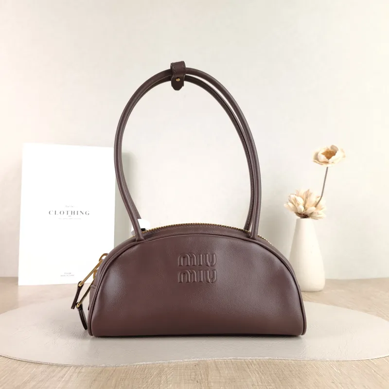 Miumiu Shoulder Bag Beau Calfskin Small 23 × 10 × 11.5 cm