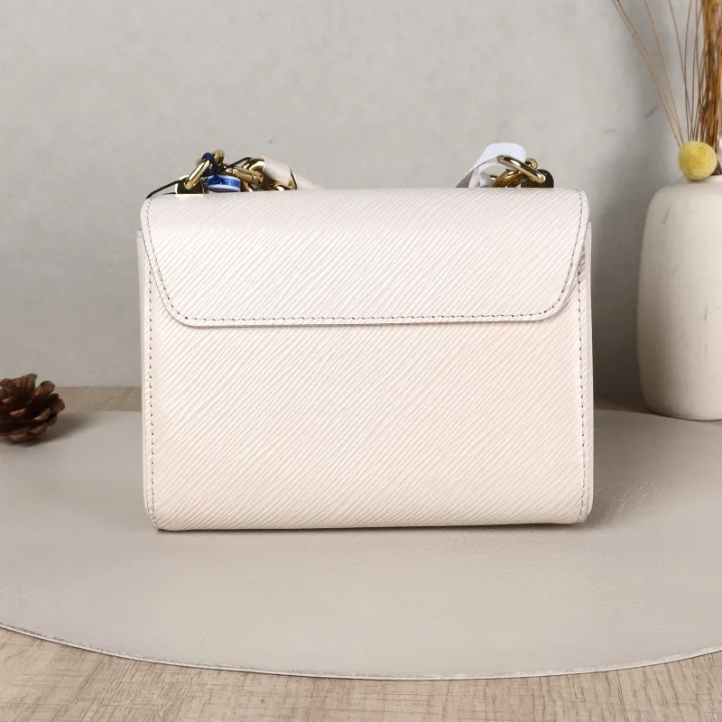 Louis Vuitton Crossbody Bag Twist White Epi Embossed Calfskin Small19 × 9 × 15 cm — cover view 4 of 5