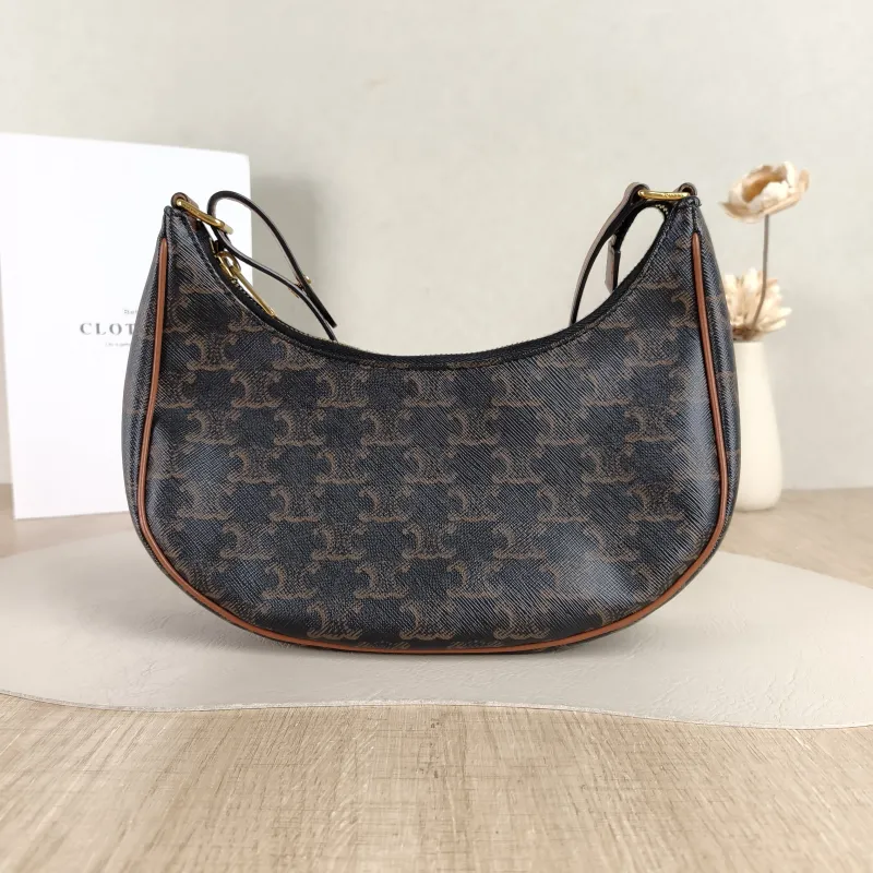 CELINE Shoulder Bag AVA Monogram PVC Medium23 × 7 × 19 cm