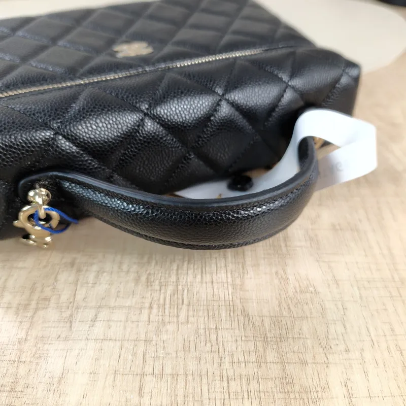 Chanel Crossbody Baglp Box Bag Top Handle Crossbody Bag Black Grained Calfskin 19.5 × 5 × 17 cm — detail view 12 of 14