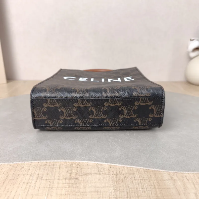 CELINE Crossbody Bag CABAS Mini Monogram PVC Mini 17 × 4 × 20.5 cm — cover view 3 of 5