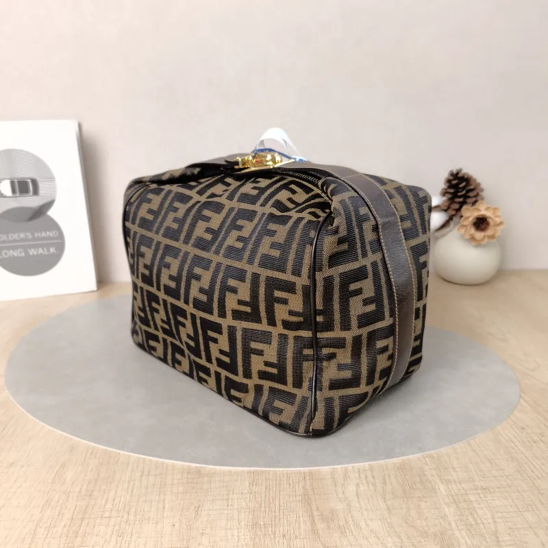FENDI Top Handle Bag Top Handle Bag Monogram Canvas One Size26 × 6 × 21 cm — cover view 5 of 5