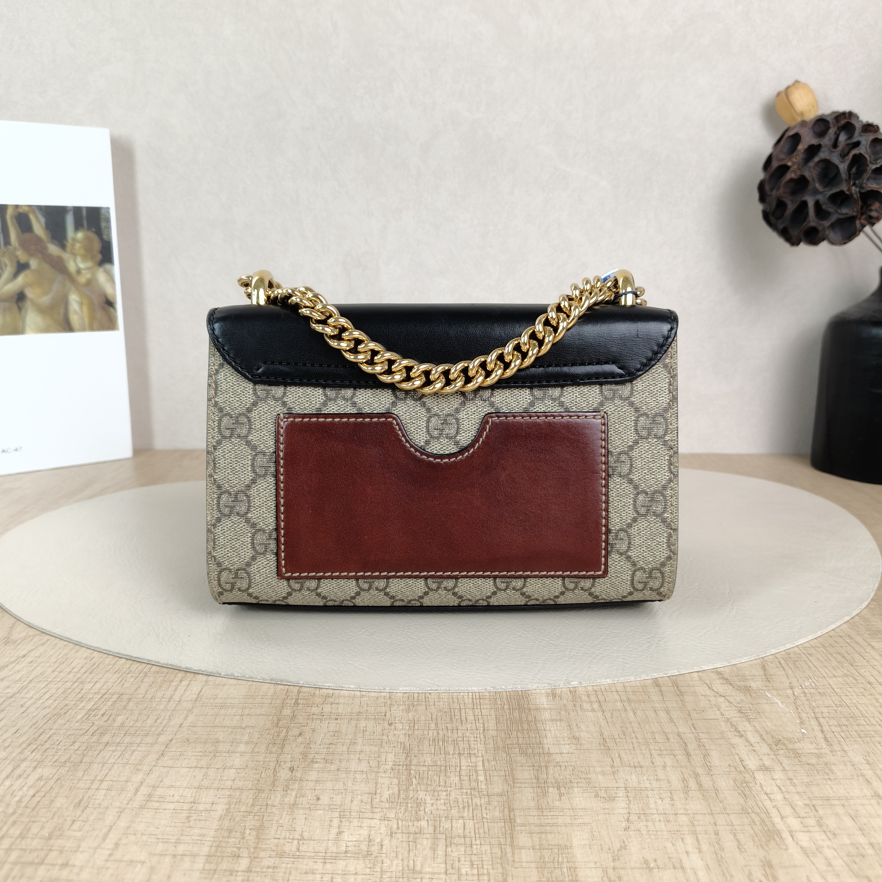 GUCCI Crossbody Bag Padlock Monogram PVC Small20.5 × 7.5 × 13 cm — cover view 2 of 6