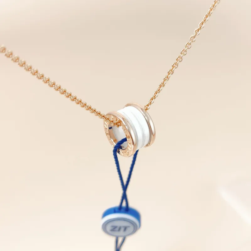 Bvlgari Necklace B.ZERO1Collection White White18KR ose Gold One Size1.5*38-45 — cover view 10 of 13