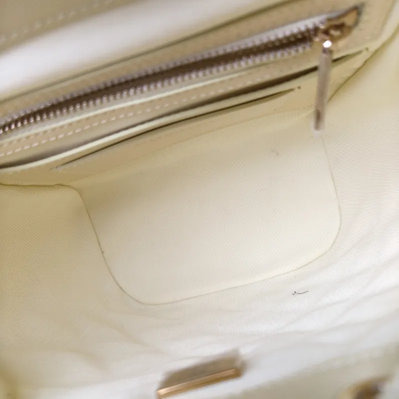 Chanel Backpack23s Backpack Yellow Grained Calfskin Small18 × 10 × 23 cm — detail view 10 of 17