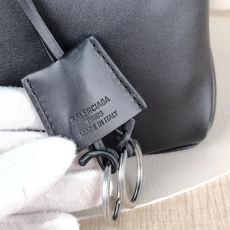 BALENCIAGA Crossbody Bag RODEO Black CC alfskin Mini 23 × 10 × 17 cm — detail view 5 of 13