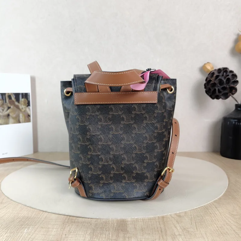 CELINE Backpack BONNIE Backpack Monogram PVC One Size 18 × 13 × 25 cm — cover view 2 of 6