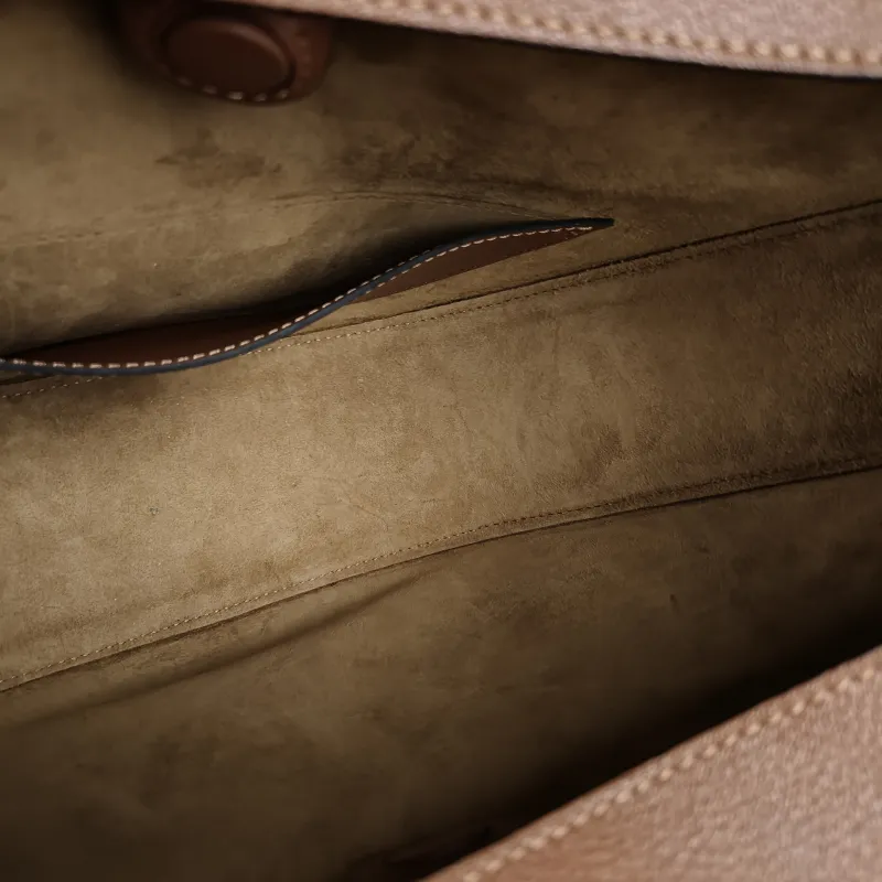 LOEWE Shoulder Bagluna Shoulder Bag Caramel Calfskin One Size32 × 9 × 27 cm — detail view 8 of 10