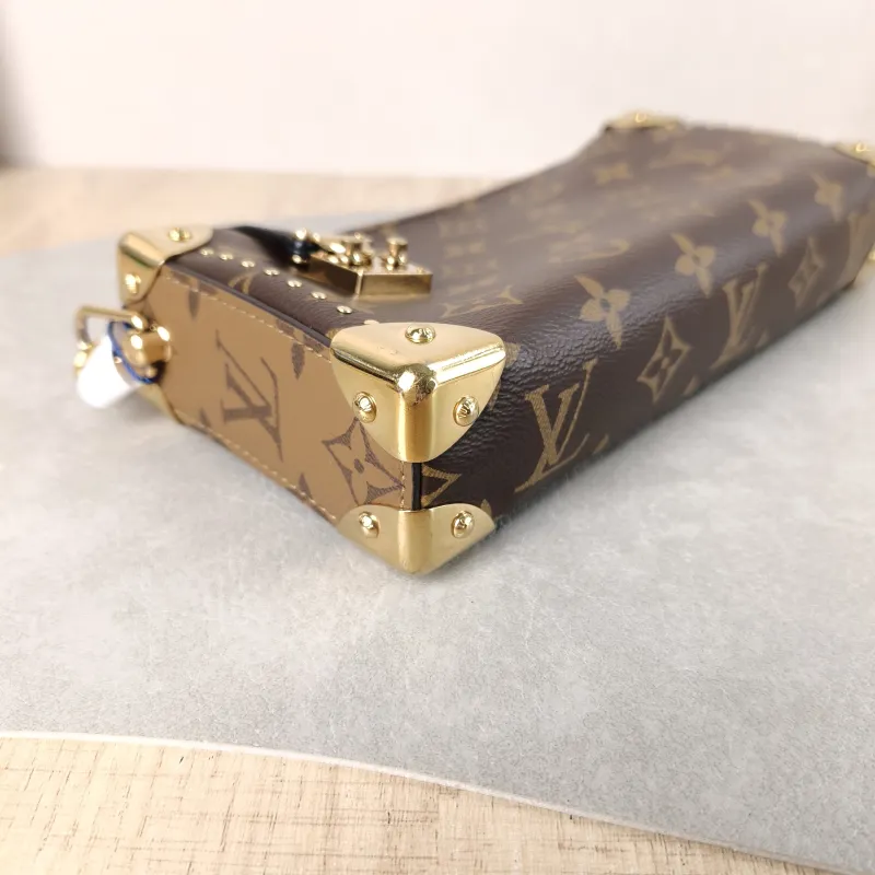 Louis Vuitton Crossbody Bag Slim Trunk Box Monogram PVC Medium 23 × 4 × 12 cm — detail view 4 of 10