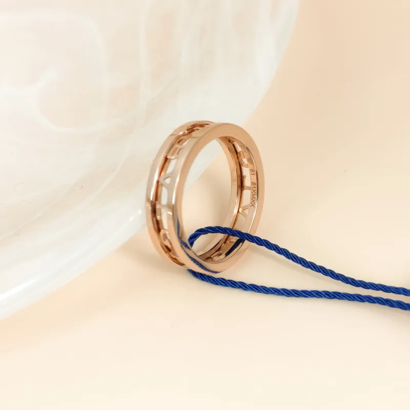 Bvlgari Ring B.ZERO1Collection Rose Gold Rose Gold 18KR ose Gold One Size61 — cover view 8 of 8