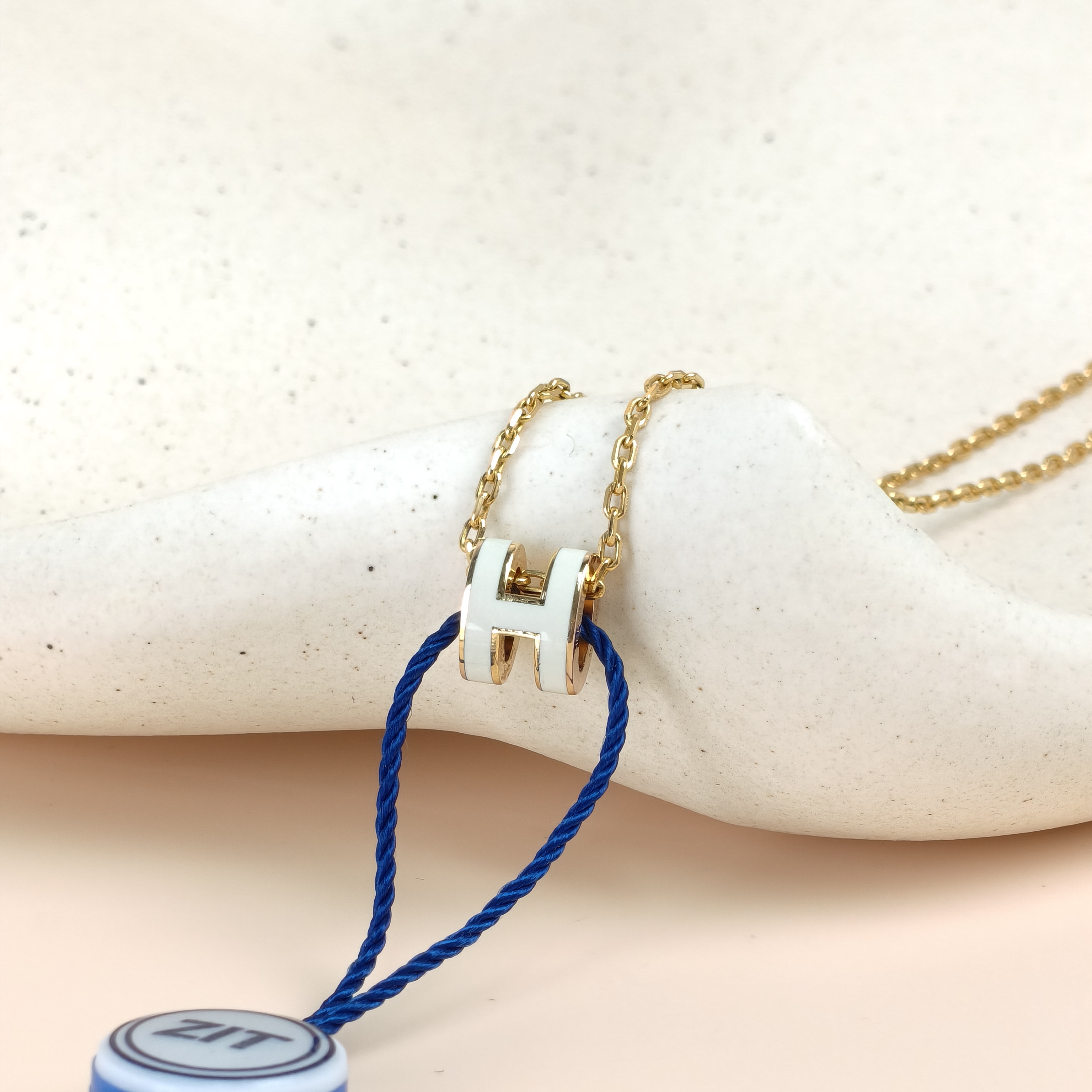 Hermès Necklace Pop HN ecklace White mini40cm — cover view 8 of 8
