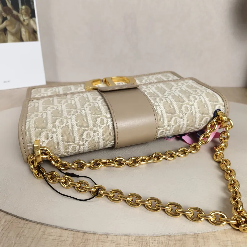 DIOR Crossbody Bag30Montaigne 30Beige Canvas Medium25 × 9 × 16.5 cm — cover view 10 of 10