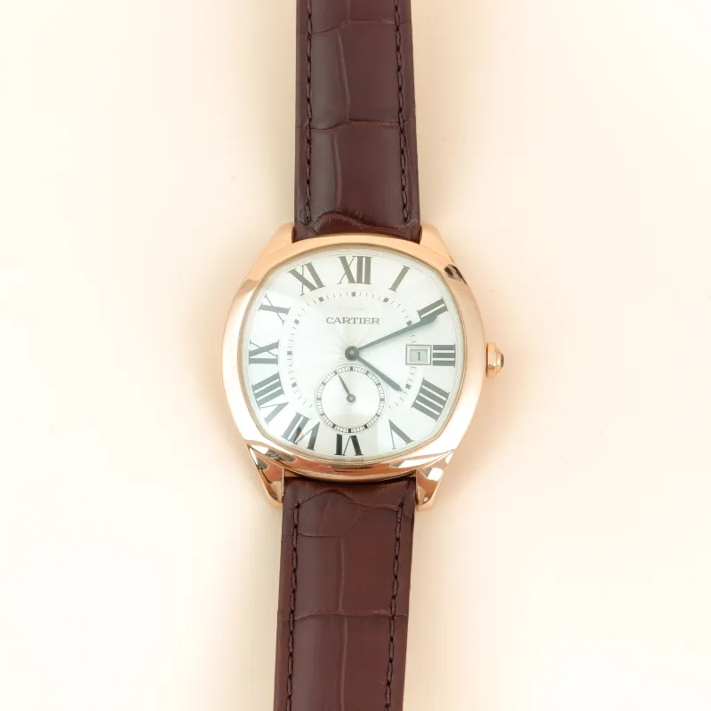 CARTIER Watch DRIVE DE Collection Watch Grey 18KR ose Gold One Size 18KR ose Gold 40*41