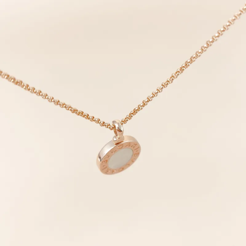 Bvlgari Necklace Collection Pearl Rose Gold 18KR ose Gold One Size 43cm โ cover view 8 of 10