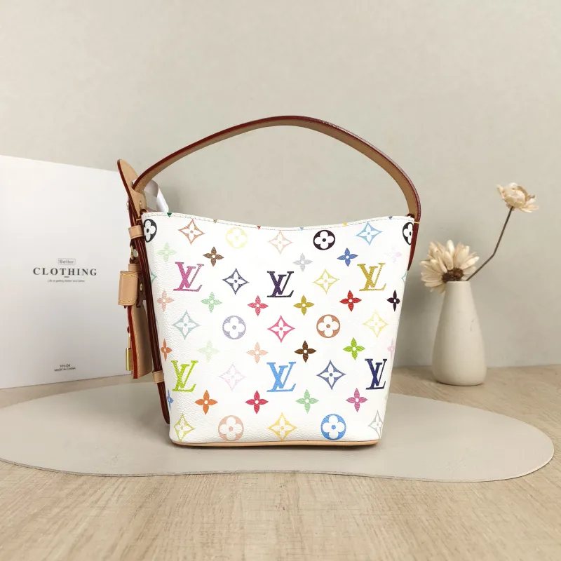 Louis Vuitton Top Handle Bag ALL IN BB Multicolore PVCBB18 × 12 × 16 cm