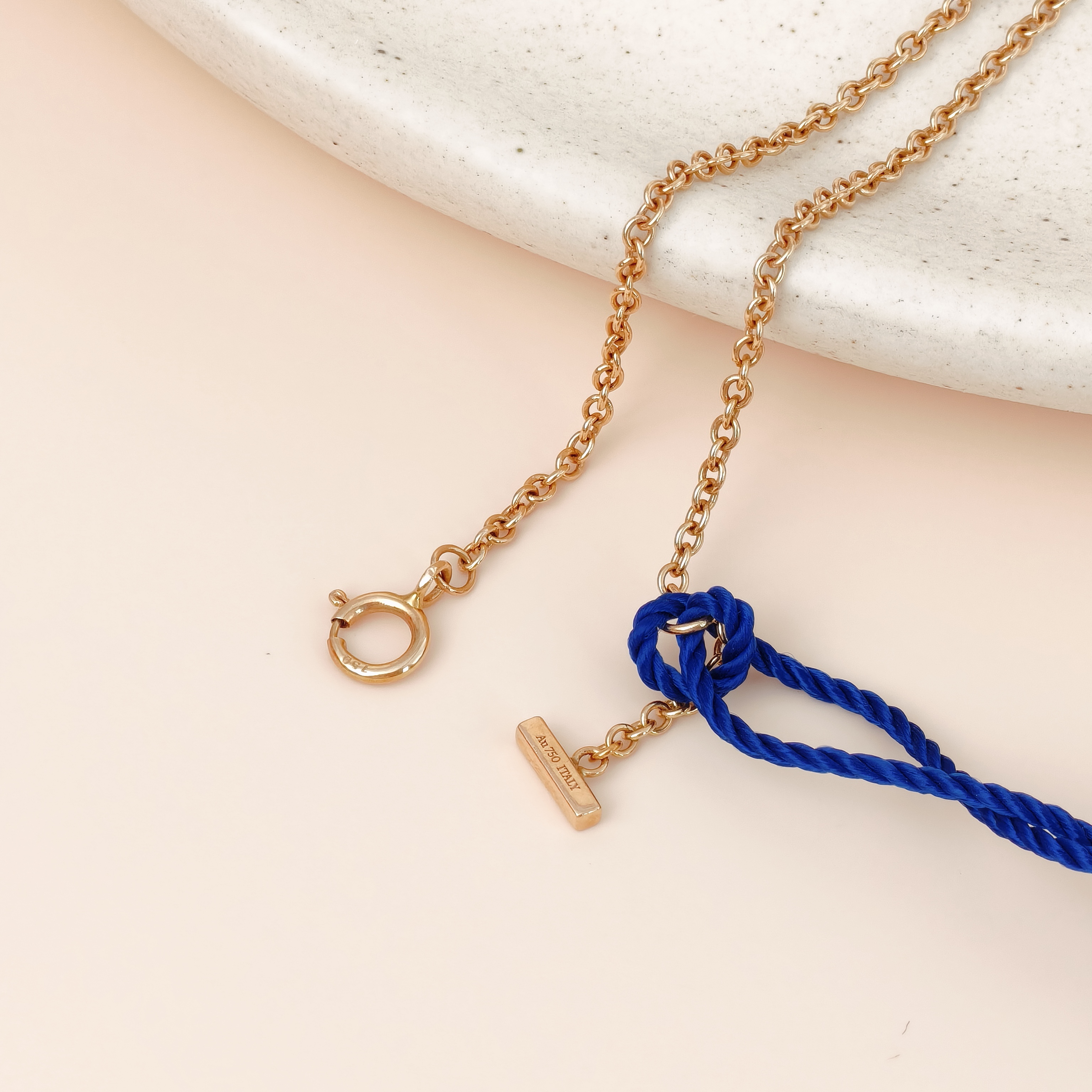 Tiffany&Co. Bracelet TC ollection Smile Bracelet Rose Gold 18KR ose Goldmini16.5cm โ cover view 8 of 8