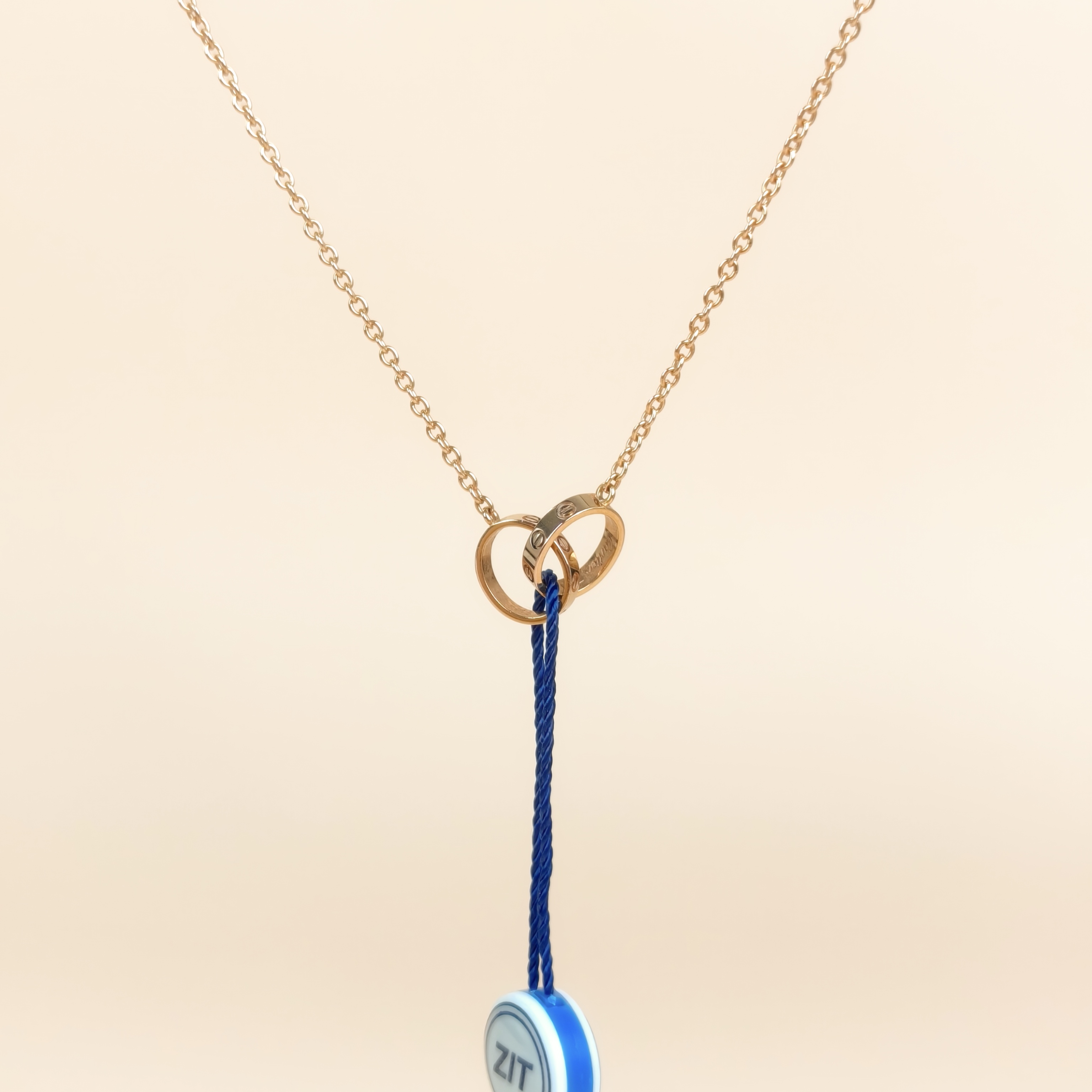 CARTIER Necklace Love Collection Pendant Gold18KY ellow Gold One Size2.14 × 0.26 × 44 cm — cover view 2 of 9
