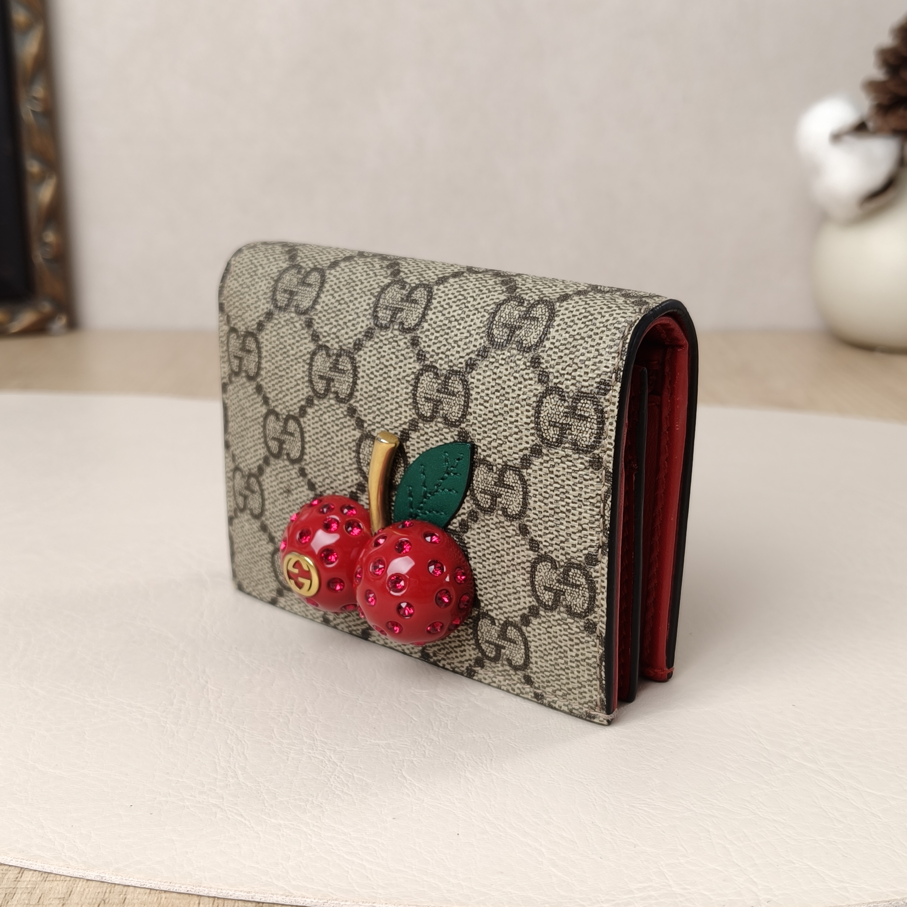 GUCCI Wallet Wallet Monogram PVC 11 × 3 × 8.5 cm — cover view 6 of 9