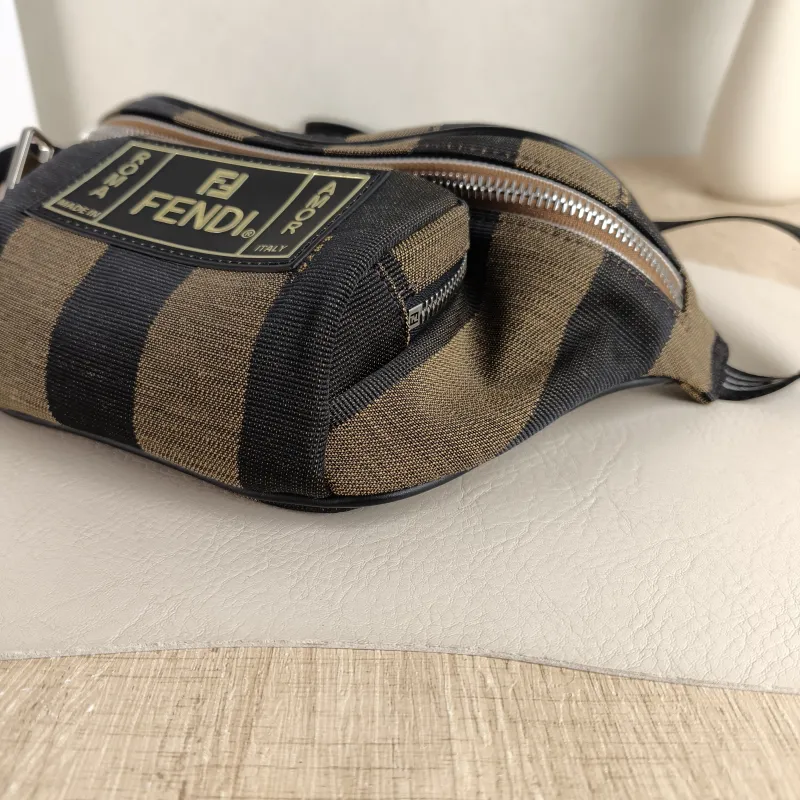 FENDI Belt Bag Belt Bag Monogram Canvas One Size 27 × 5.5 × 13 cm — detail view 8 of 8