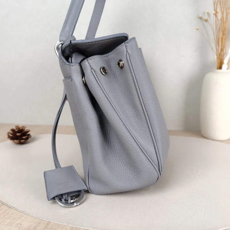 BALENCIAGA Crossbody Bag RODEO Grey Calfskin Small 27 × 10 × 20 cm — detail view 3 of 14