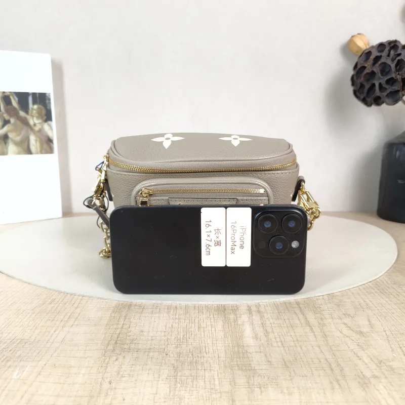 Louis Vuitton Crossbody Bag Bumbag Belt Bag Calfskin Mini 17 × 9.5 × 12 cm — cover view 4 of 5
