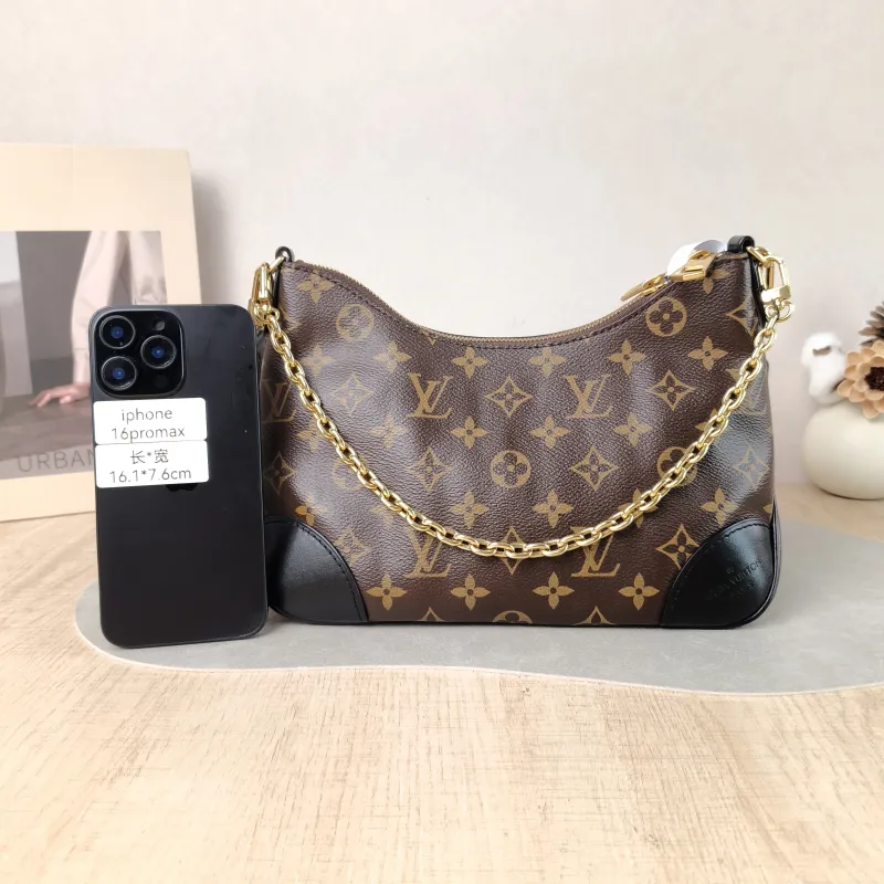 Louis Vuitton Crossbody Bag Boulogne PVC Small 26 × 9.5 × 16 cm — cover view 5 of 6