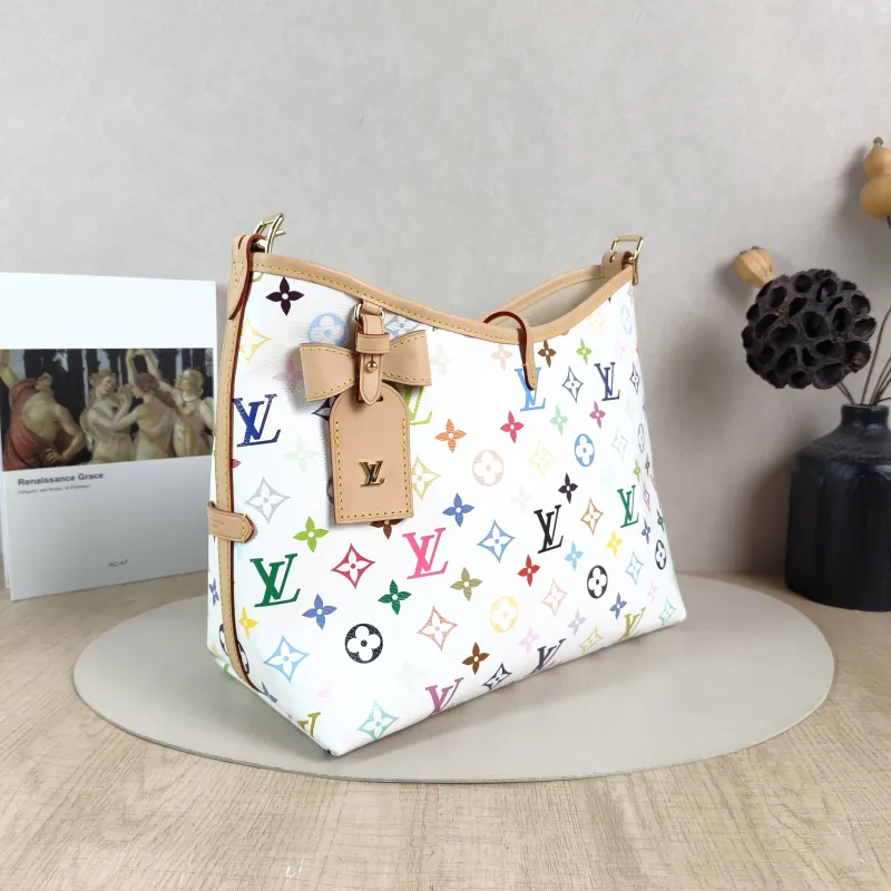 Louis Vuitton Crossbody Bag Carryall Multicolore PVC Small 29 × 12 × 24 cm — cover view 2 of 5