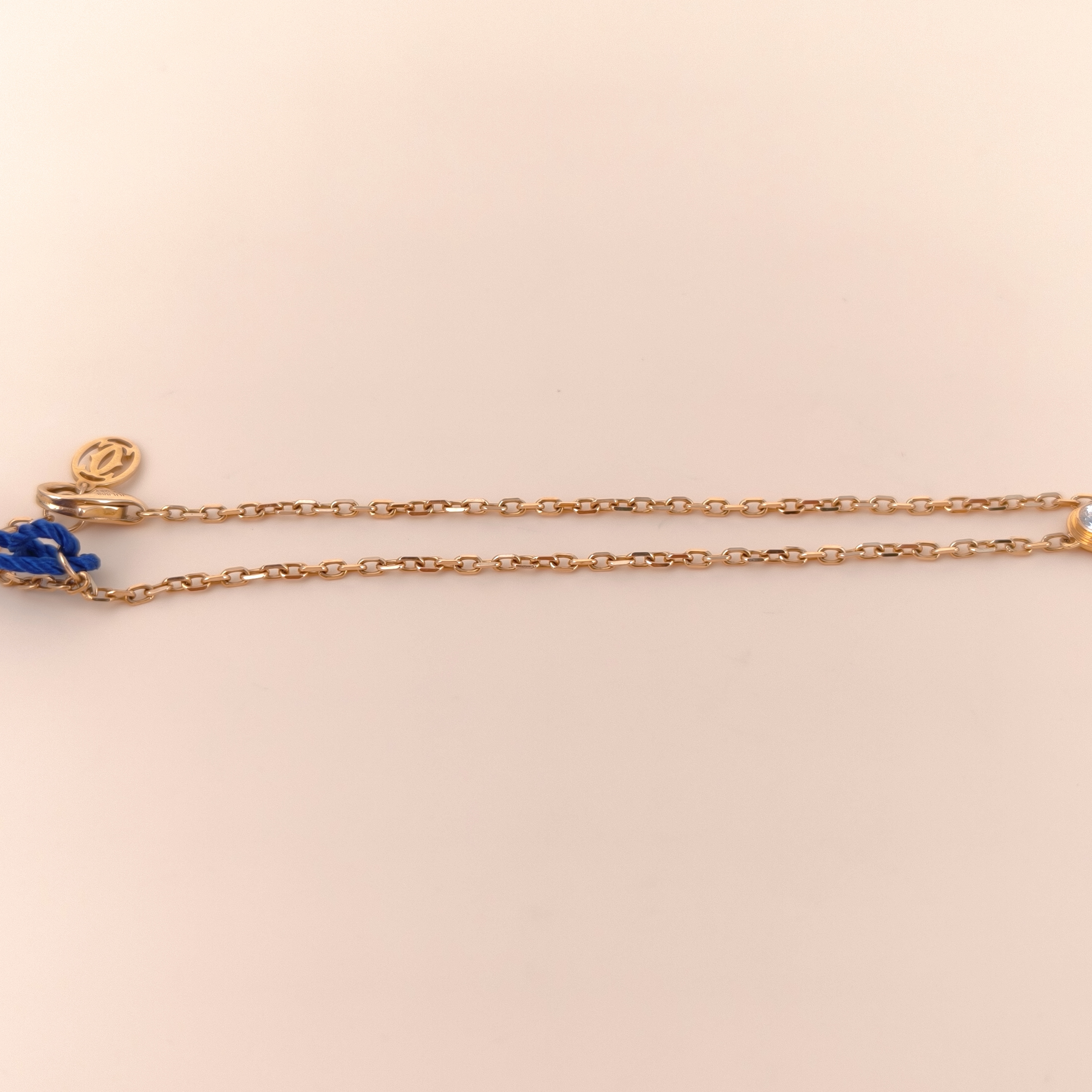 CARTIER Bracelet d'Amour Bracelet Rose Gold Diamond18KR ose Gold Medium0.5*16.5-18.5 0.13ct — cover view 6 of 9
