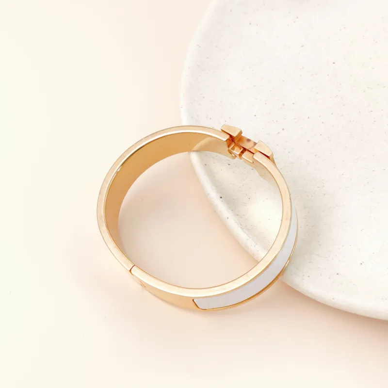 Hermès Bangle Clic HB angle White One Size 15.8cm — cover view 3 of 11