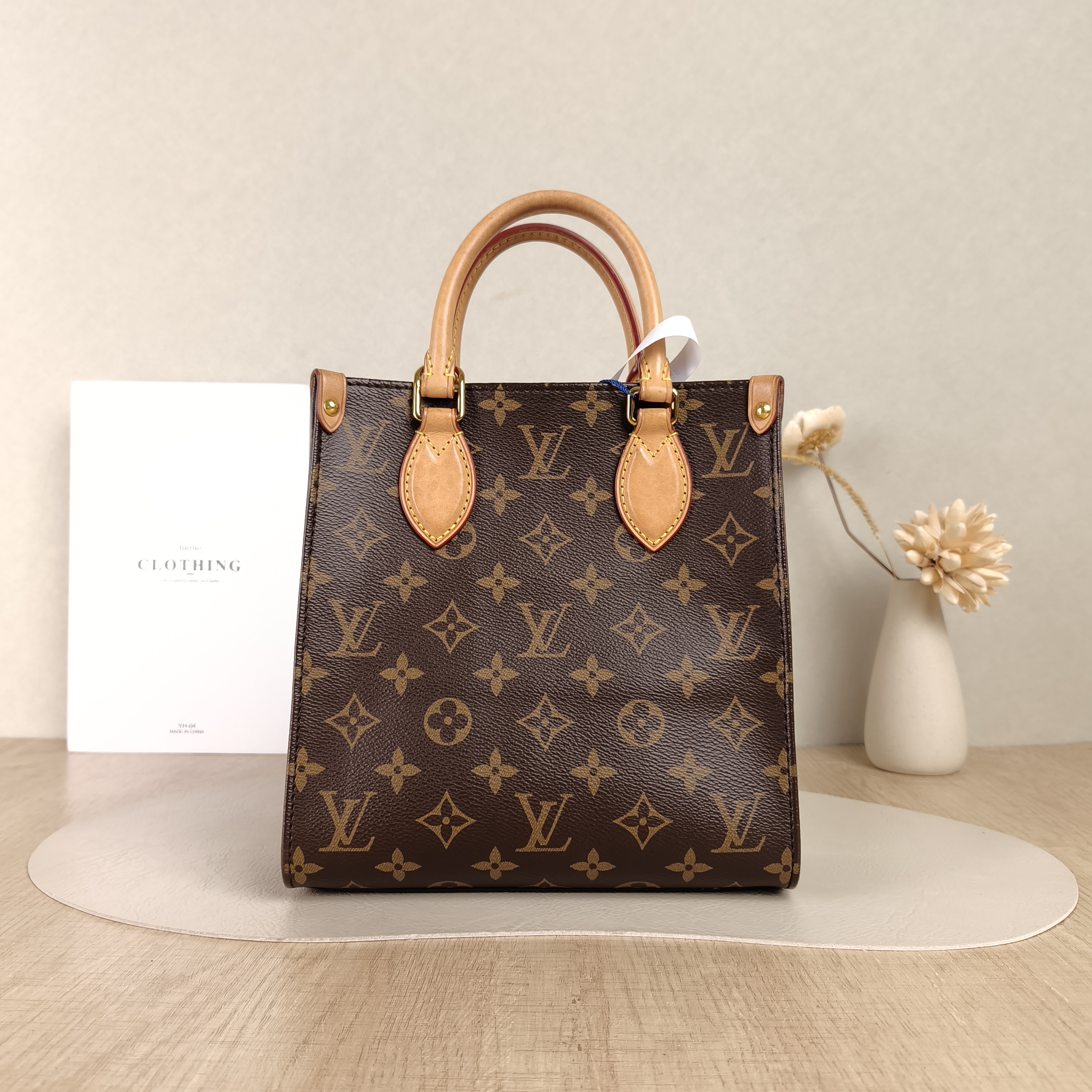 Louis Vuitton Crossbody Bag SAC PLAT BB BB Monogram PVCBB21.5 × 9 × 22 cm — cover view 3 of 5