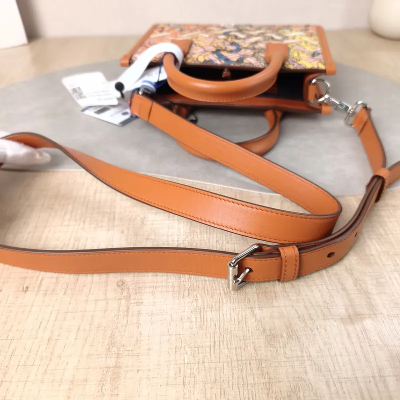 BURBERRY Top Handle Bag Tote Bag PVC One Size 19 × 5.5 × 13.5 cm — detail view 1 of 9