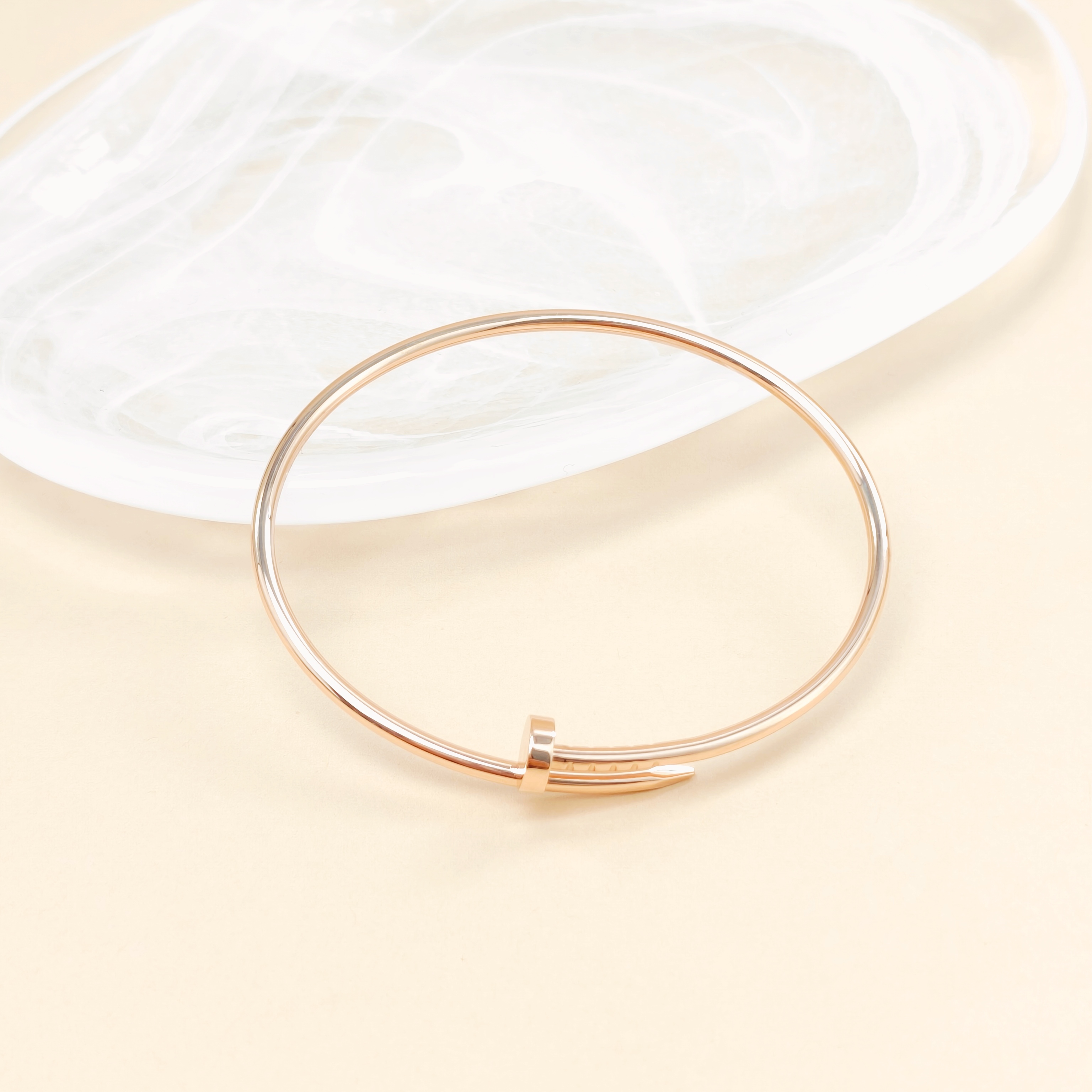 CARTIER Bangle Juste un Clou Bangle 18KR ose Gold Gold18KR ose Gold One Size 2.5 18 — cover view 4 of 10