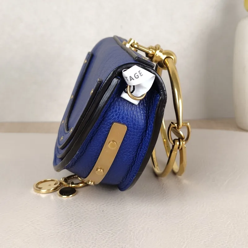 Chloé Crossbody Bagnile Top Handle Crossbody Bag Blue Calfskin One Size19.5 × 6 × 12 cm — detail view 7 of 13