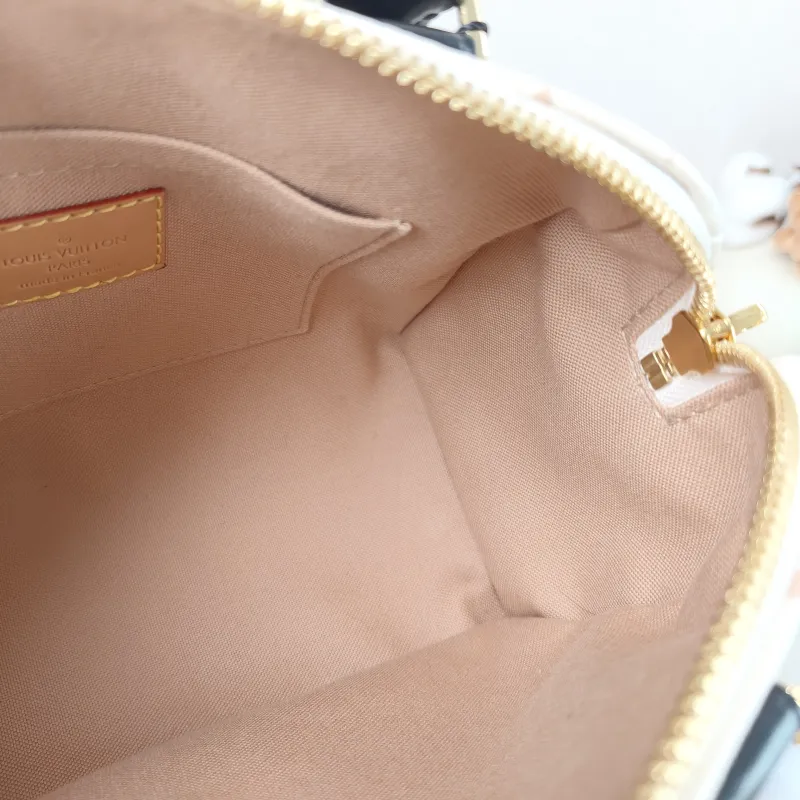 Louis Vuitton Shoulder Bag Speedy20 · Black PVC One Size 20 × 12.5 × 15 cm — detail view 13 of 14