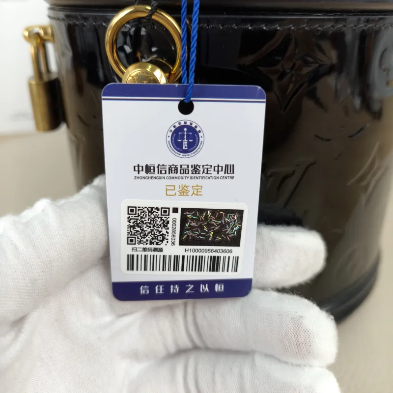 Louis Vuitton Crossbody Bag Cannes Black Patent Leathermini15 × 15 × 17 cm — detail view 3 of 9