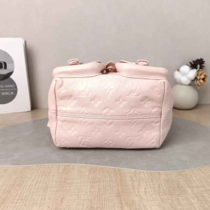 Louis Vuitton Backpack Backup Backpack Pink Calfskin One Size 20 × 14 × 22 cm — cover view 5 of 5