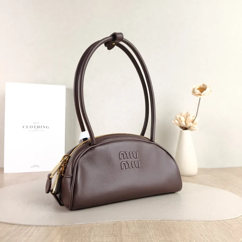 Miumiu Shoulder Bag Beau Calfskin Small 23 × 10 × 11.5 cm — cover view 4 of 5