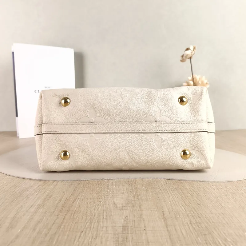Louis Vuitton Crossbody Bag Carryall White Calfskin Small 29.5 × 12 × 24 cm — cover view 3 of 5