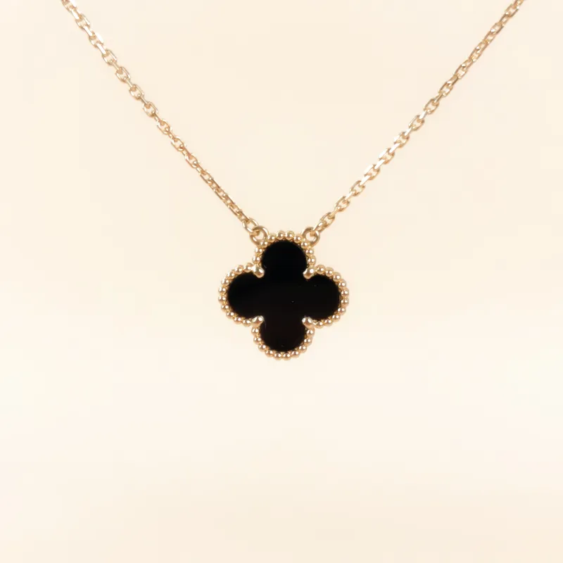 Van Cleef & Arpels Necklace Alhambra Alhambra Collection Necklace 18KY ellow Gold Vintage Small42cm