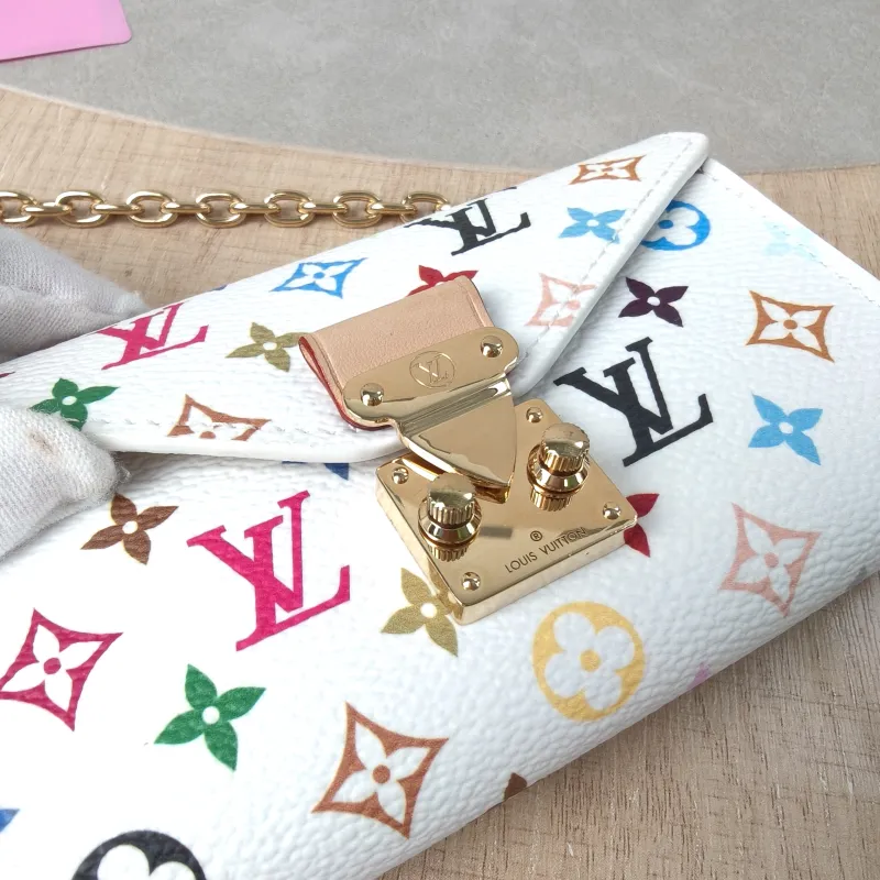 Louis Vuitton Shoulder Bag Pouch Metis Chain Bag Belt Bag Multicolore PVC One Size13.5*8 — detail view 10 of 11