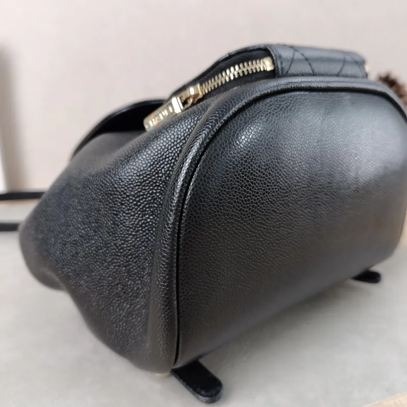 Chanel Backpackaffinity Backpack Black Calfskin Small20 × 14 × 22 cm — detail view 4 of 14