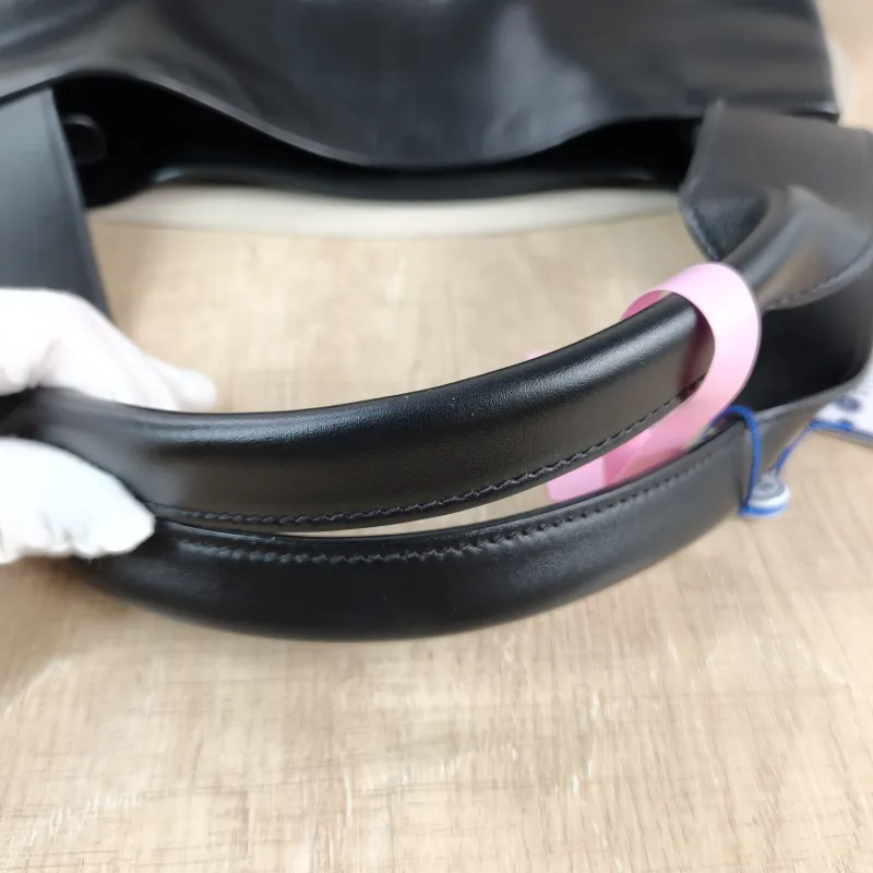 Miumiu Shoulder Bag Shoulder Bag Black Calfskin One Size 38 × 11 × 38 cm — detail view 10 of 11