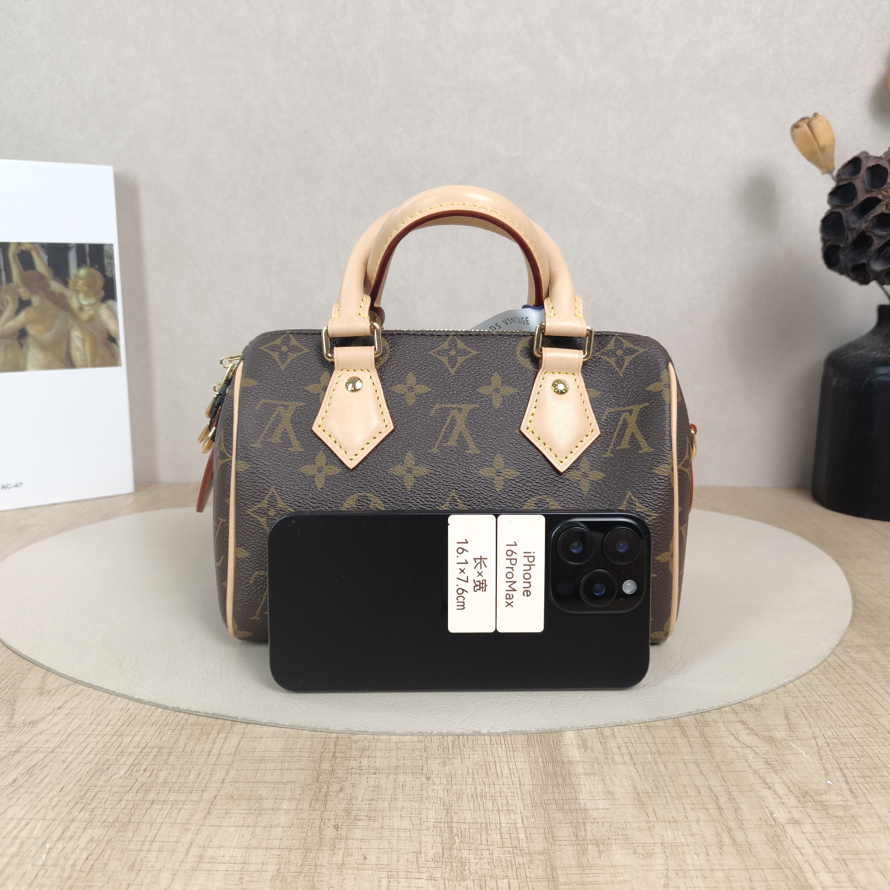 Louis Vuitton Crossbody Bag Speedy20 Shoulder Strap PVC Small20.5 × 12 × 13.5 cm — cover view 5 of 6