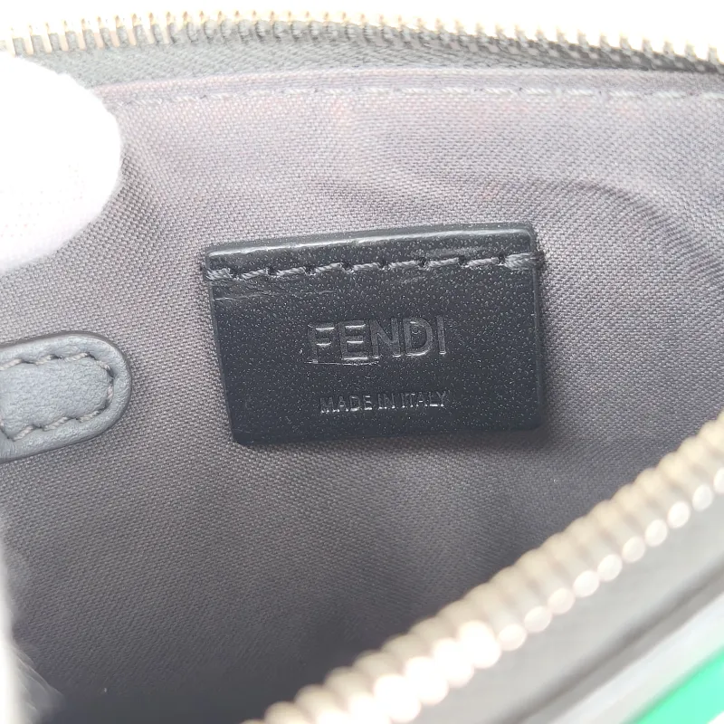FENDI Wallet Wallet Wallet Dark Grey Calfskin One Size 13.5*7.5 — detail view 3 of 9