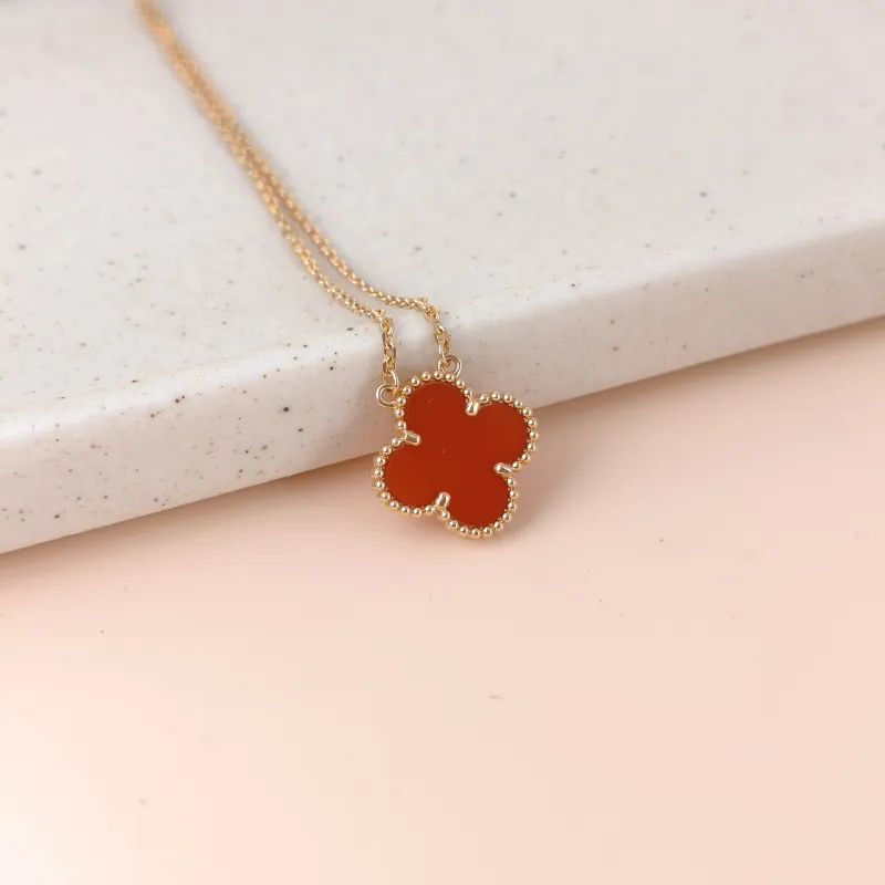 Van Cleef & Arpels Necklace Alhambra Alhambra Collection Necklace 18KY ellow Gold Vintage Small41cm — cover view 9 of 9