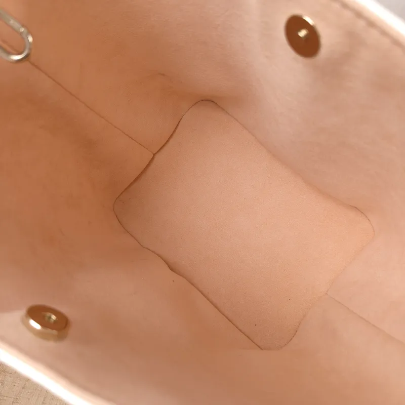 Louis Vuitton Top Handle Bag ALL IN BB White · Pink Calfskin BB 16 × 12 × 18 cm — detail view 7 of 13